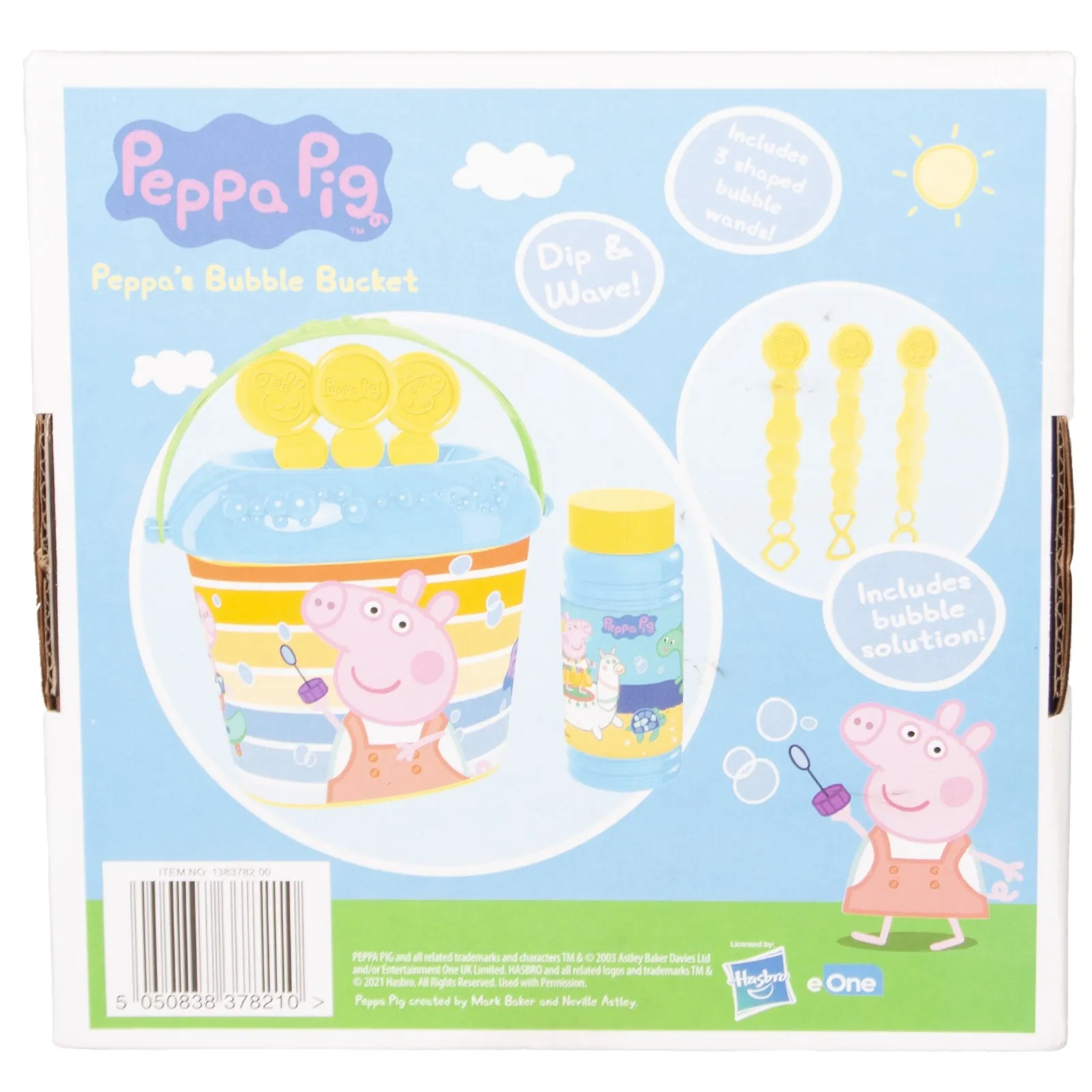 Peppa Pig Bubble Bucket