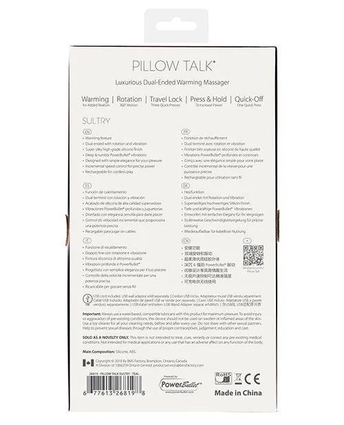 Pillow Talk Sultry Rotating Wand