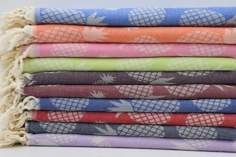 Pineapple Party Series - 100% Cotton Towels