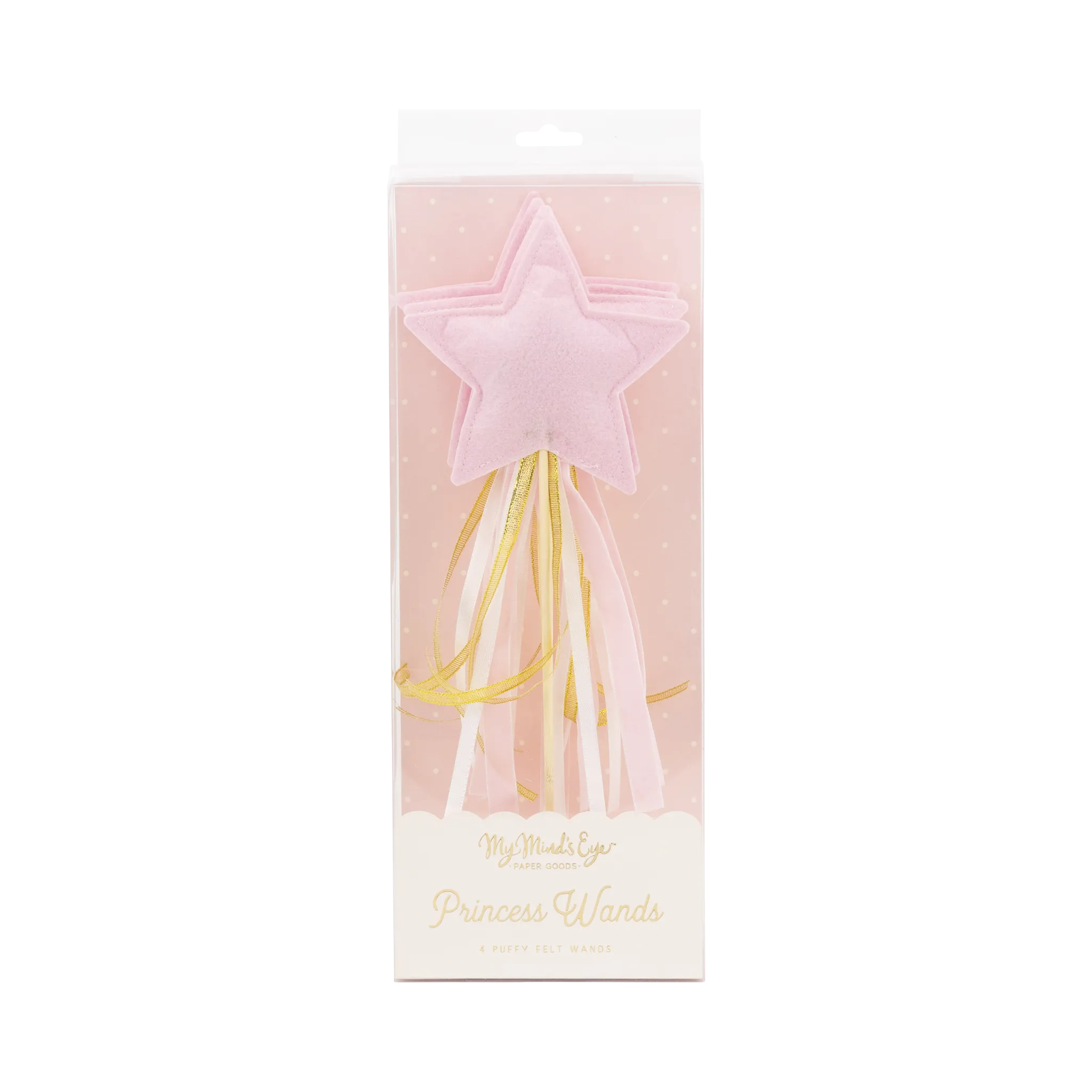 Princess Wand Party Favors - 4 Pack