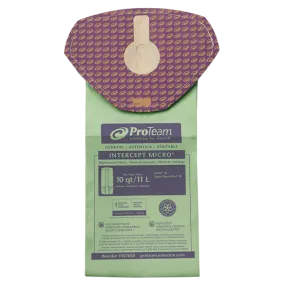 ProTeam Four-Layer Intercept Micro Synthetic Filter, Closed Collar, Fits FreeFlex (10 pk.) #107502