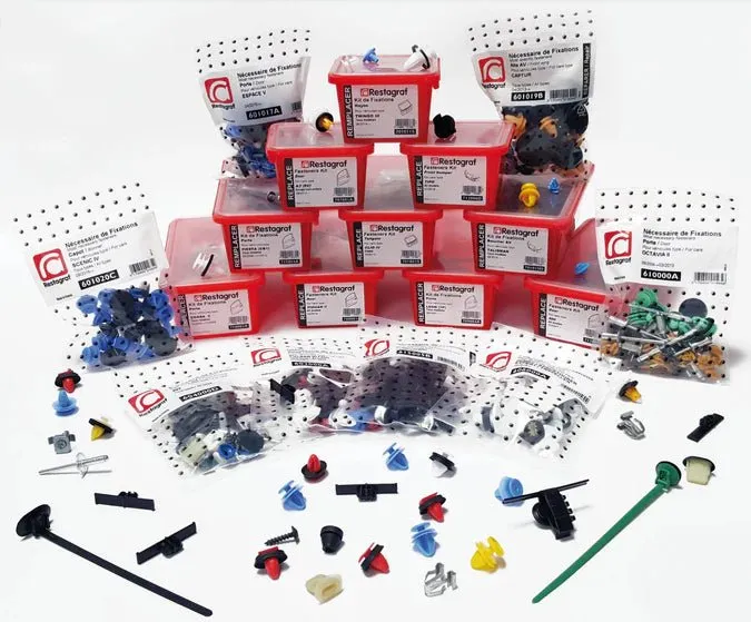 Restagraf Full Bonnet Fixings & Fasteners- Fitting Kit, Townstar (03.2021 →) , Nissan A601011C , A6010-11C