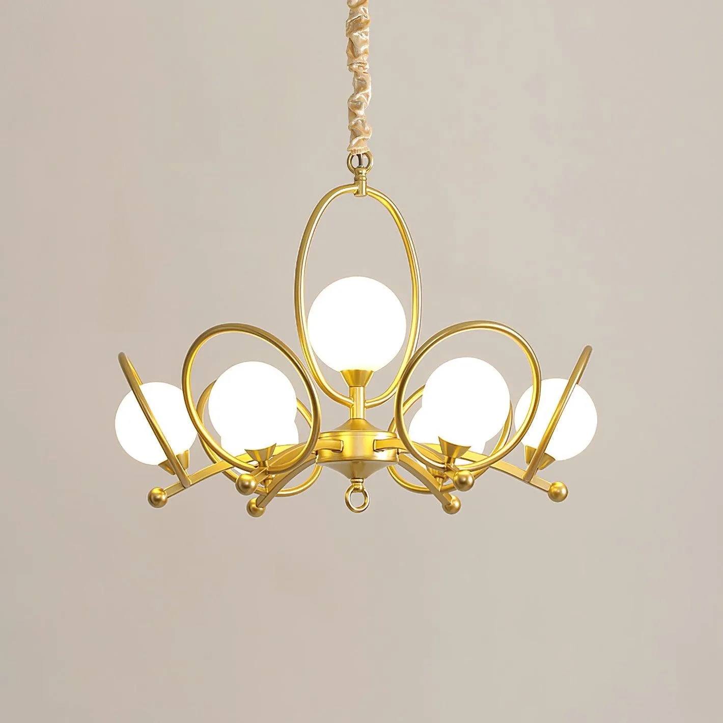 Riley Glass Chandelier