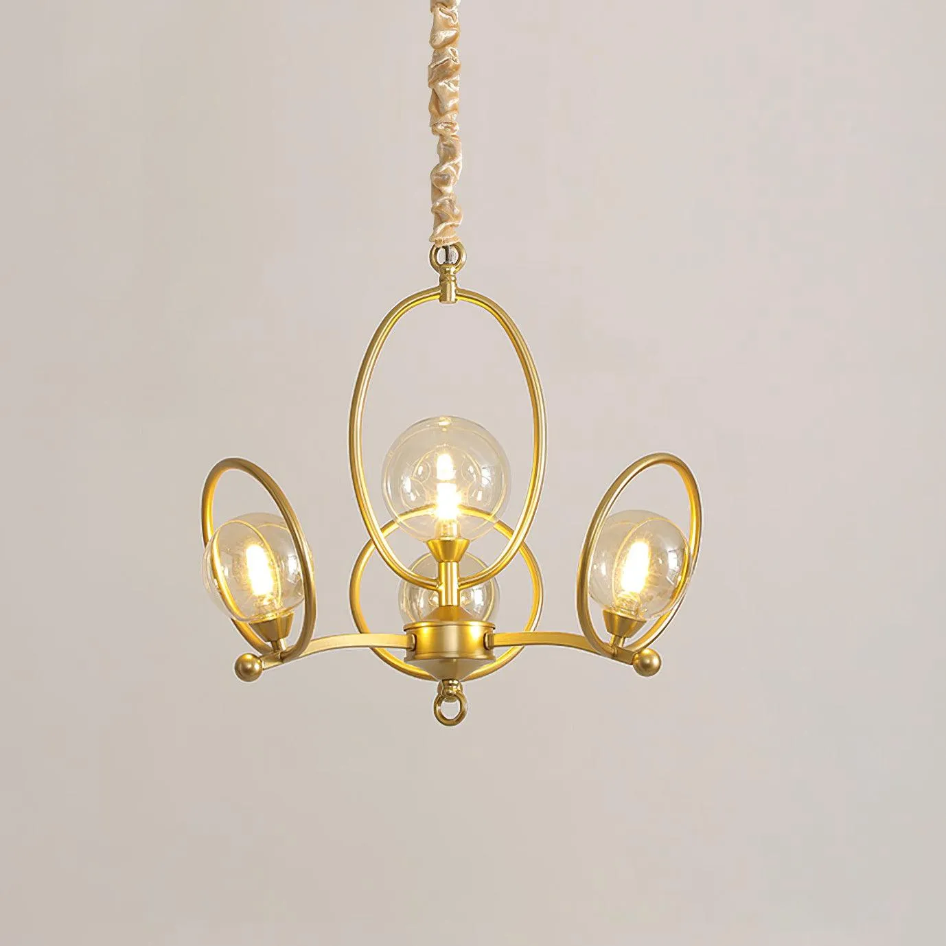 Riley Glass Chandelier