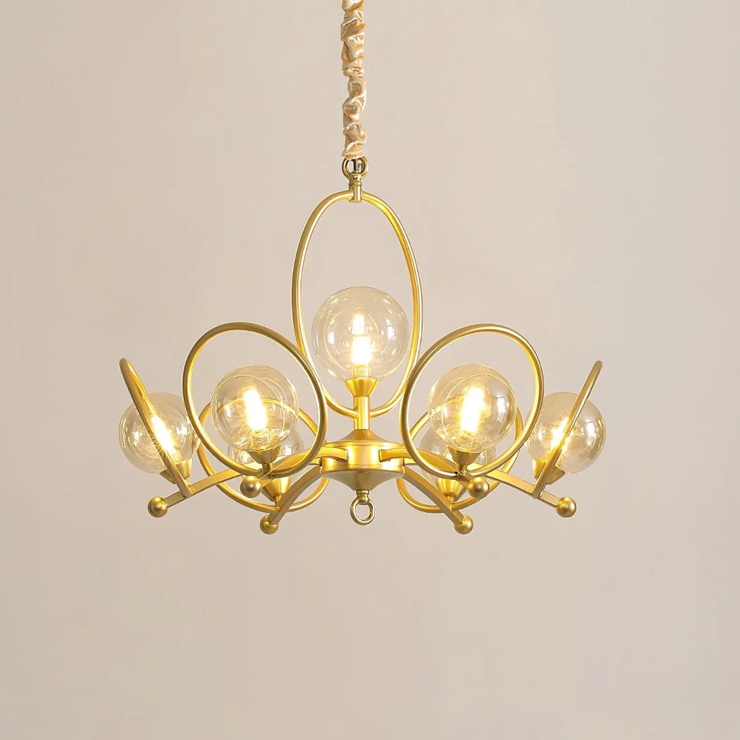 Riley Glass Chandelier