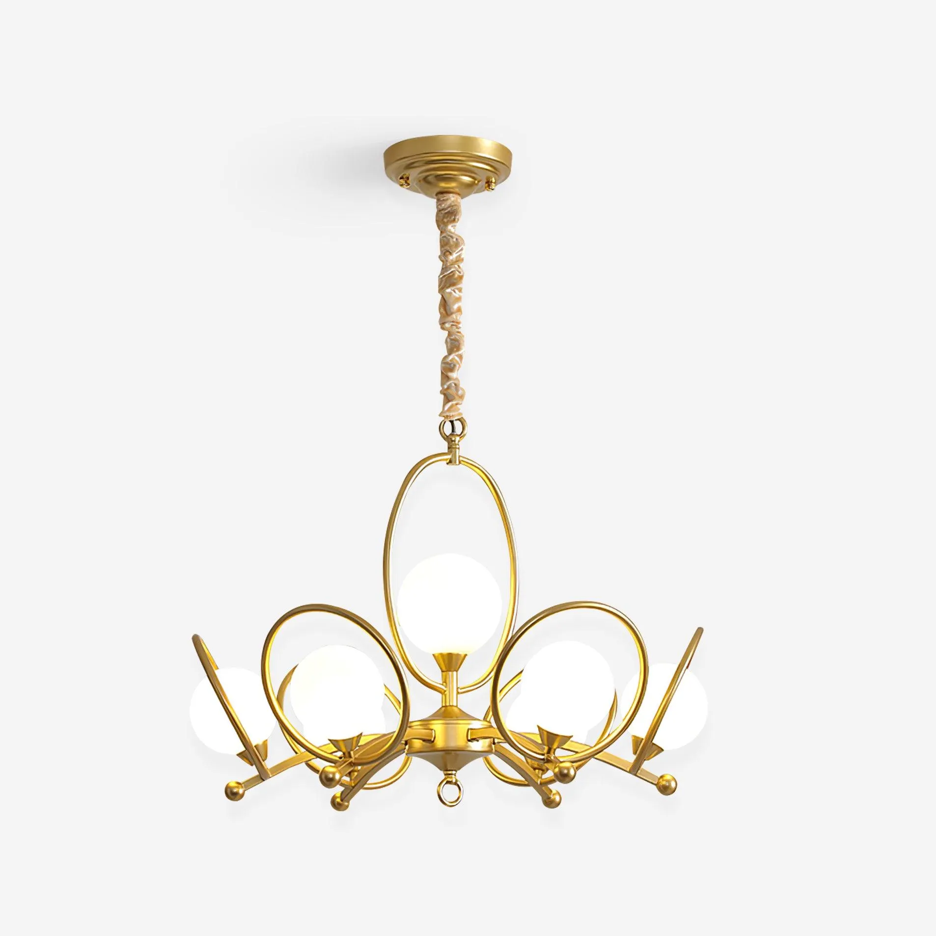 Riley Glass Chandelier