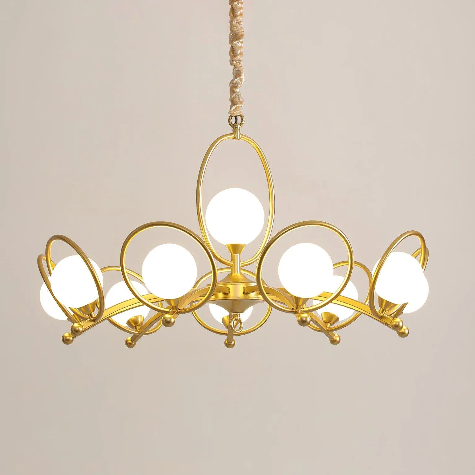 Riley Glass Chandelier