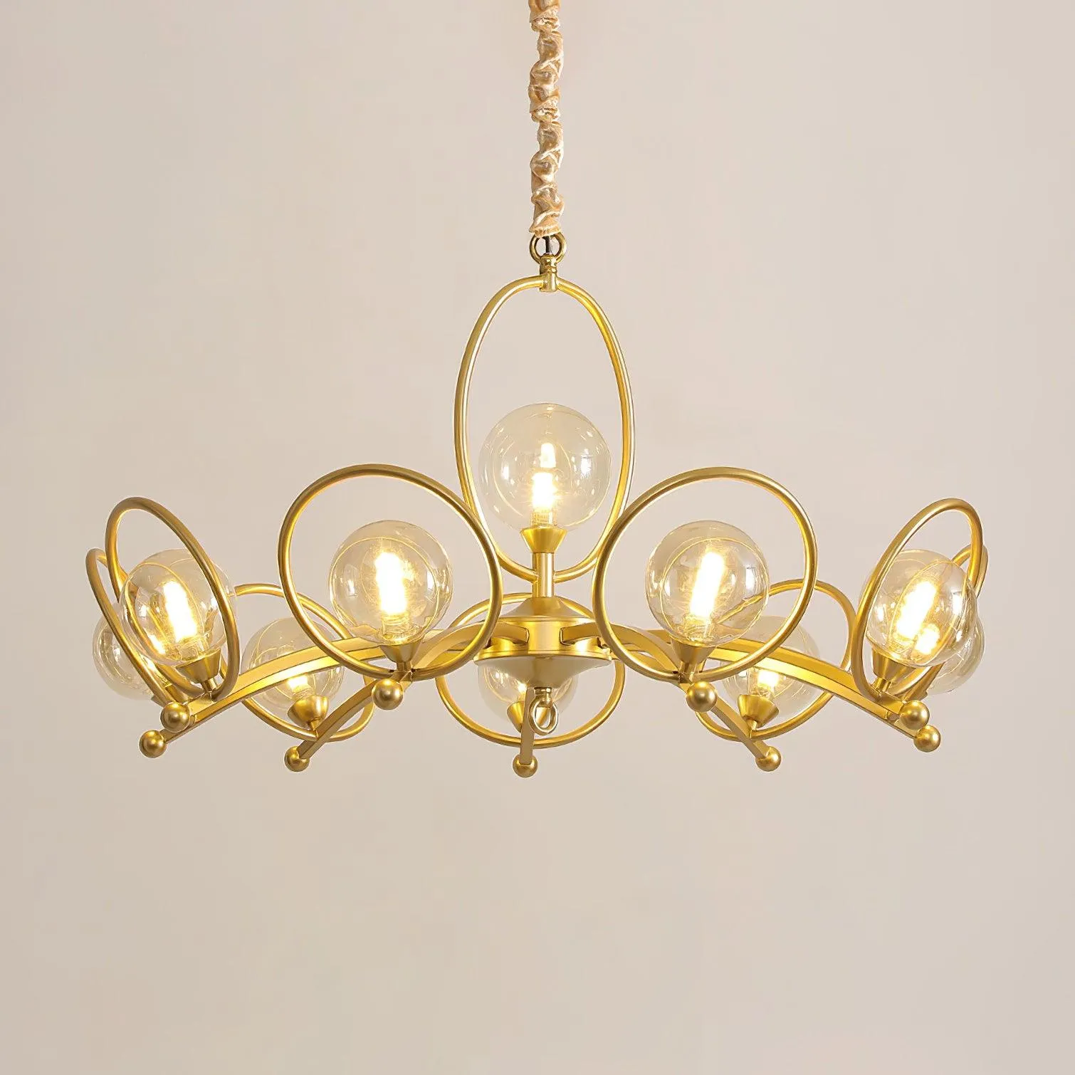 Riley Glass Chandelier