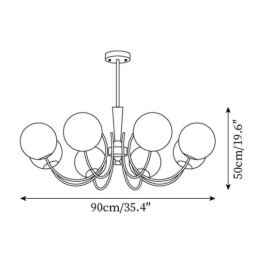 Rocky Chandelier