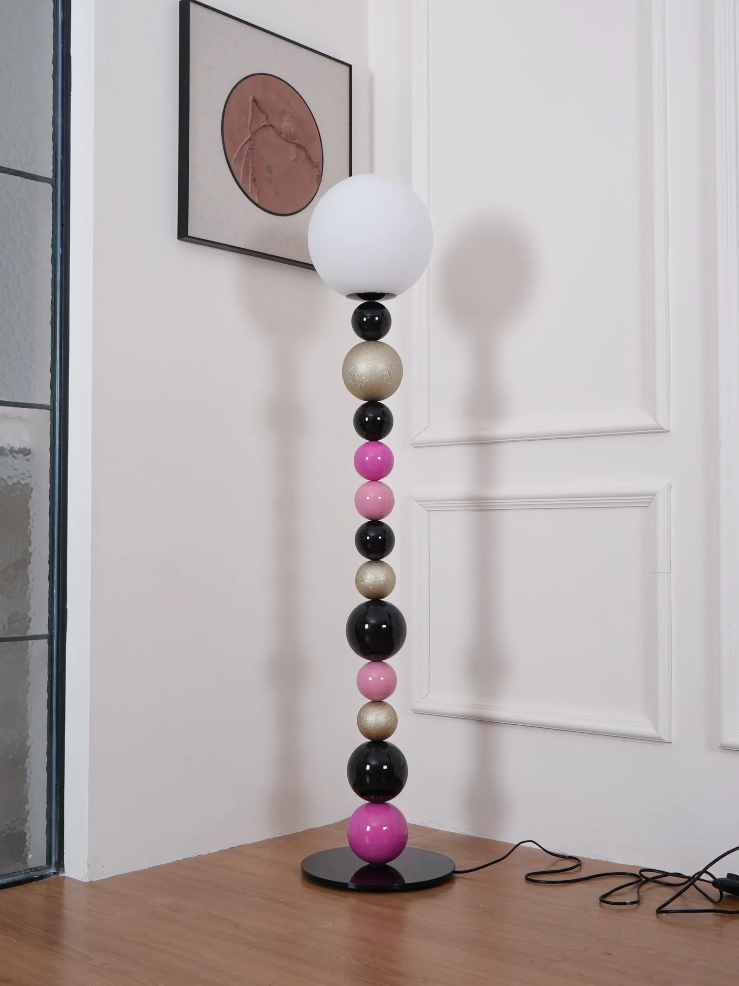 Round Balls Stacking Floor Lamp