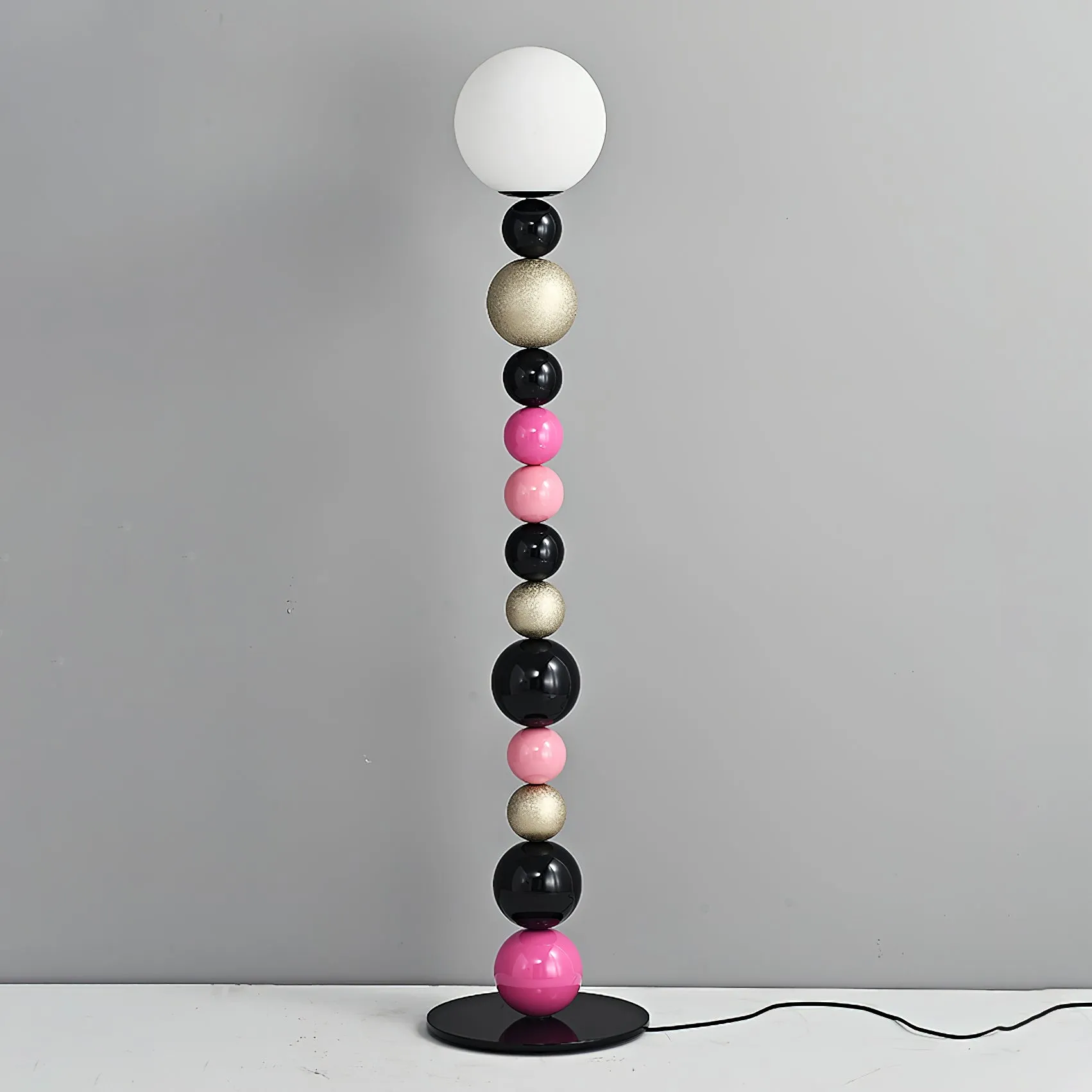 Round Balls Stacking Floor Lamp