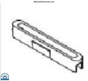 S4106 CES Hoppe Plastic Insert For Cylinder with Crescent Knob