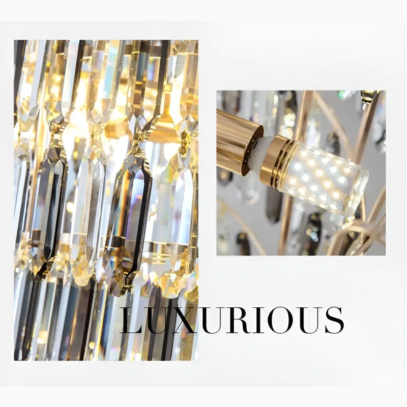 Saint-Cézaire-sur-Siagne | Stunning Large Crystal Chandelier