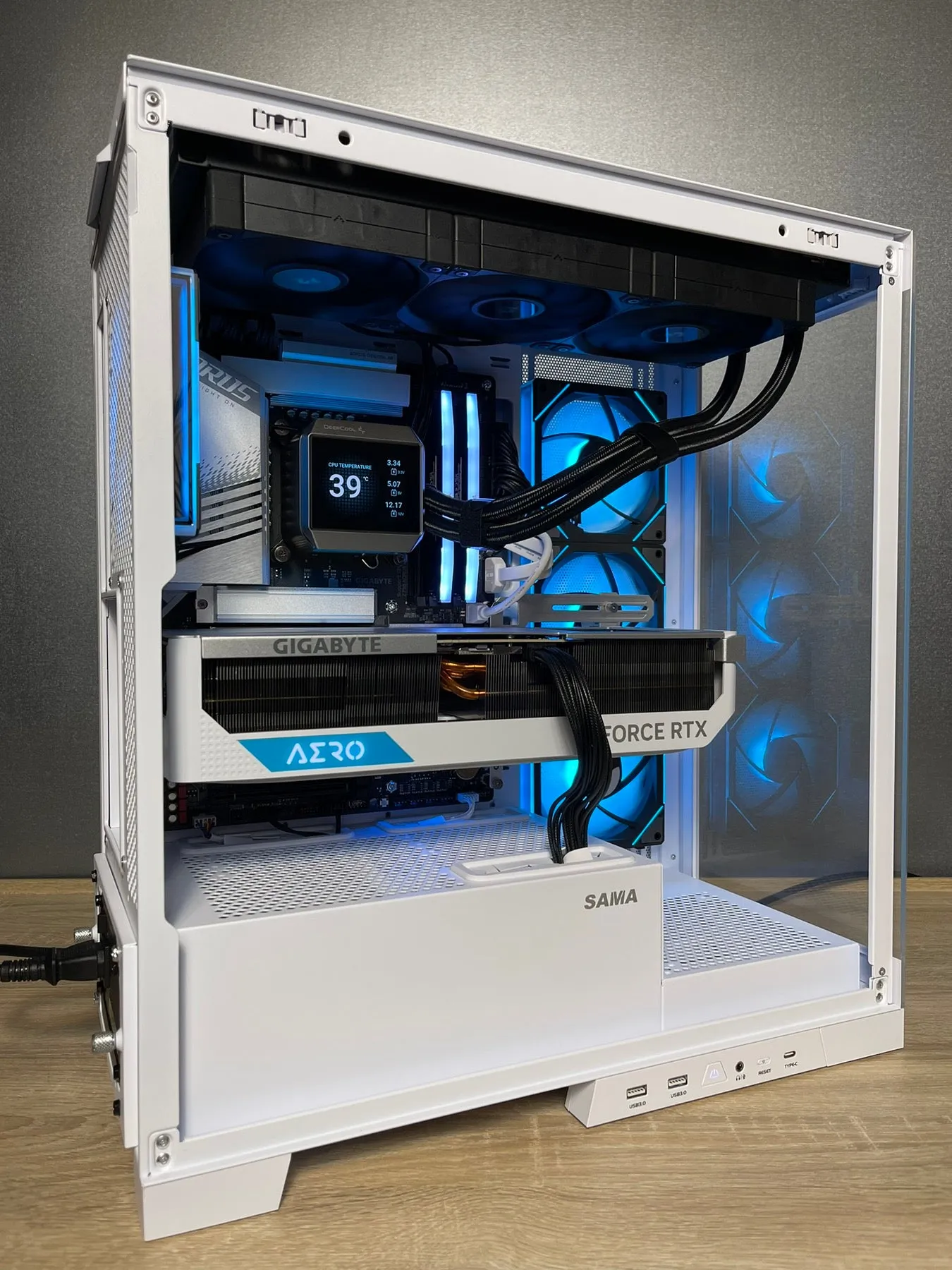 Sama PC Case 4503 White