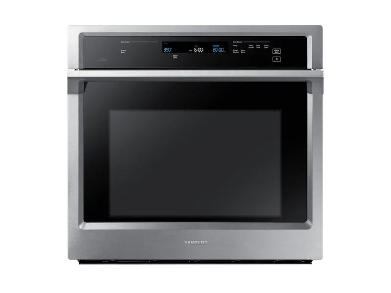 Samsung NV51K6650SS 30" Smart Single Electric Wall Oven with Steam Cook in Stainless Steel