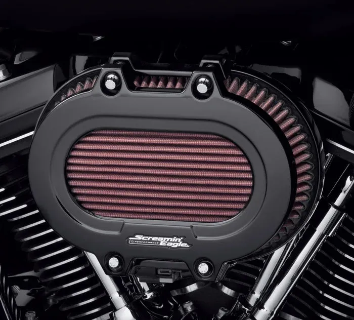 SCREAMIN' EAGLE VENTILATOR EXTREME AIR CLEANER COVER - M8 (BLACK)