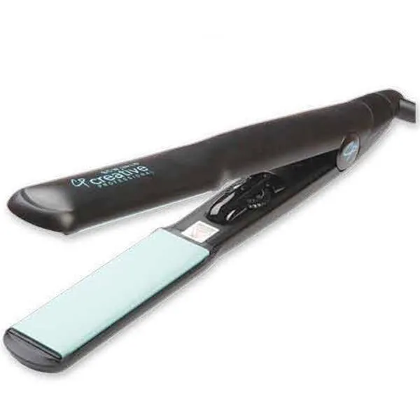 SCW 1'' Styling Iron White with Yellow or Blue Plate