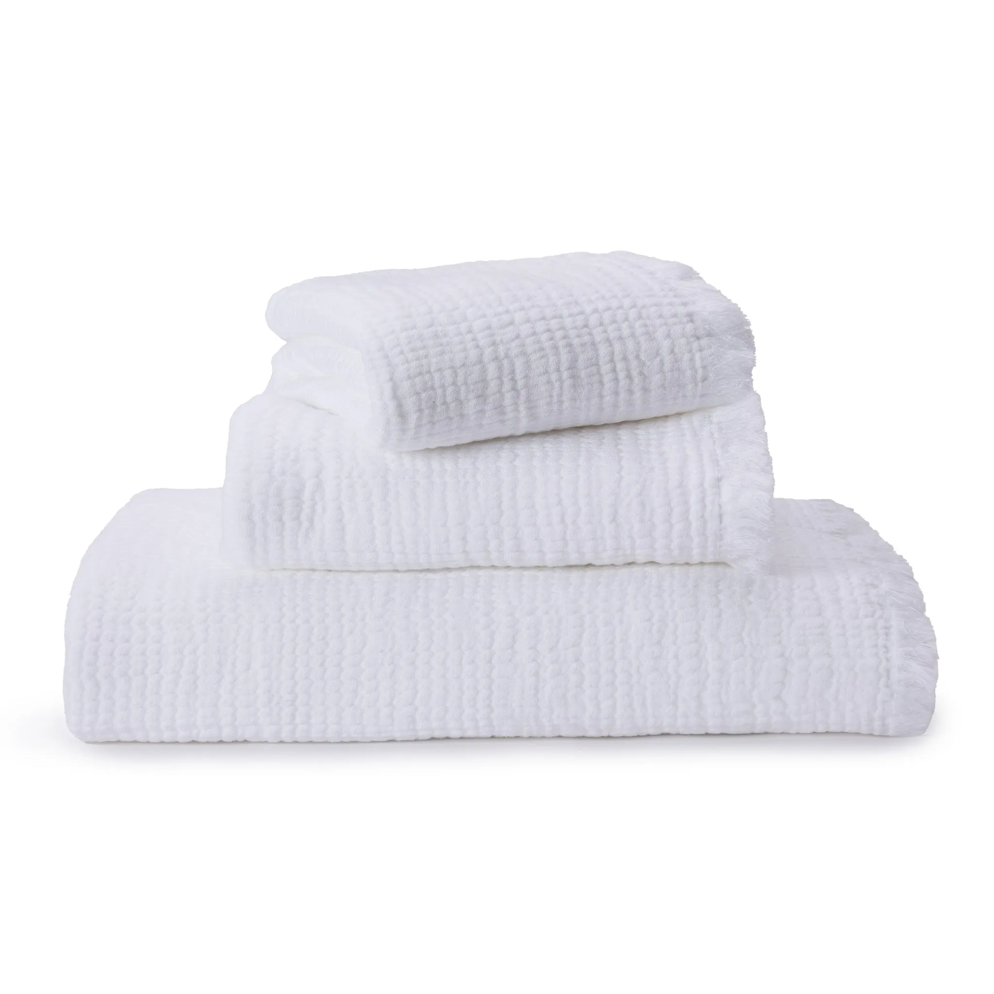 Seia Cotton Towel [White]