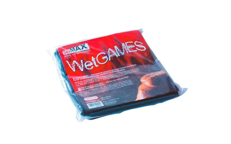 SexMAX WetGAMES Sheet Black