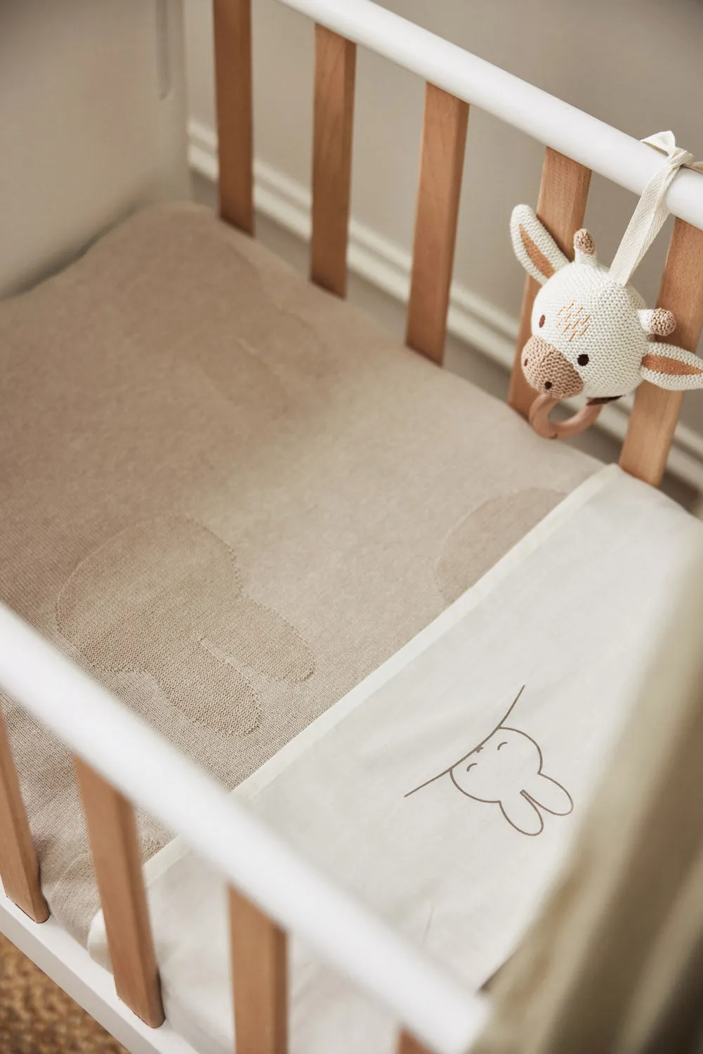 Sheet Cot 120x150cm Sleepy Miffy - Funghi