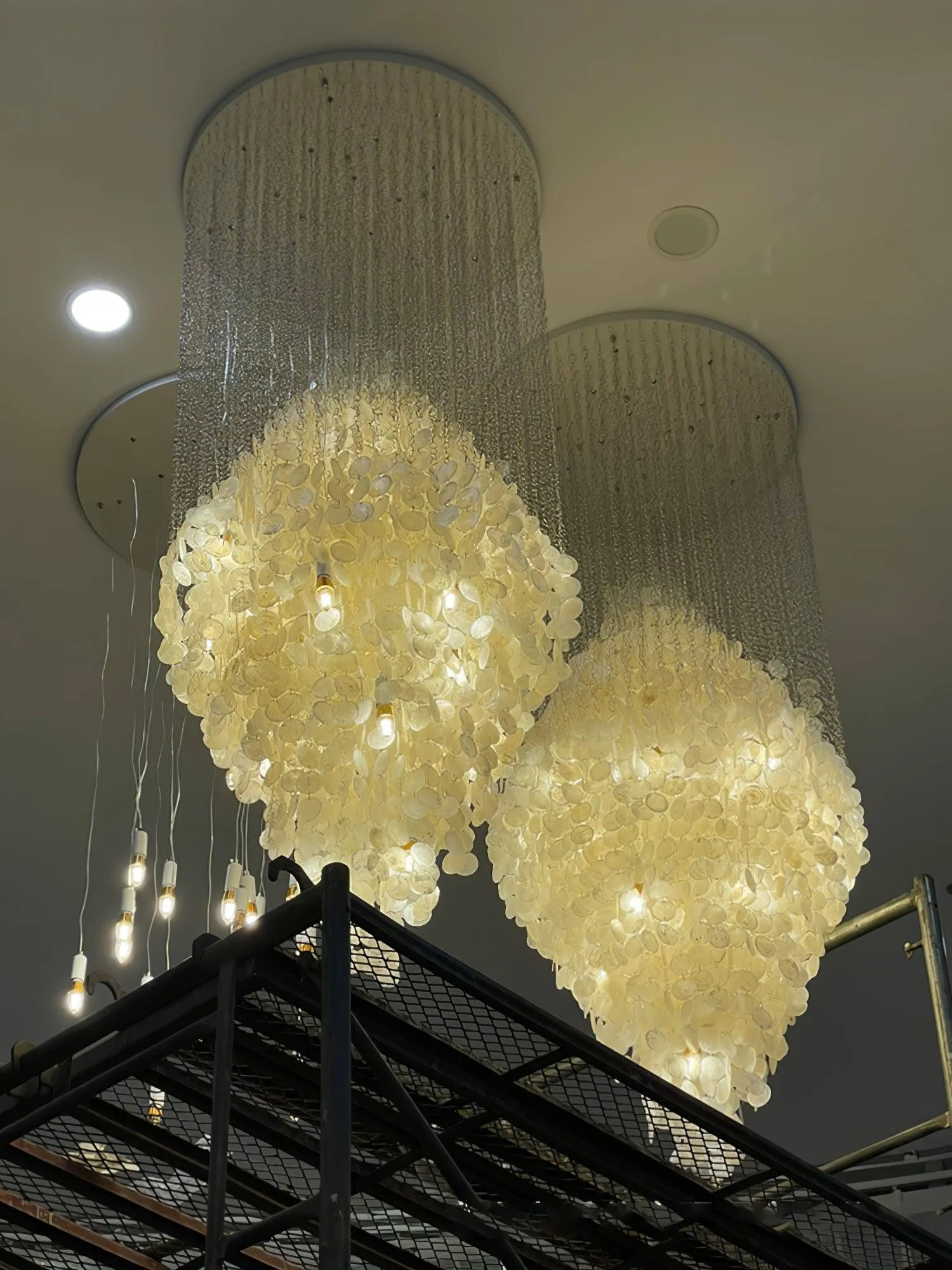 Shell Waterfall Chandelier