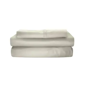 Siesta Twin Sateen Weave  Bed Sheets Set - Linen