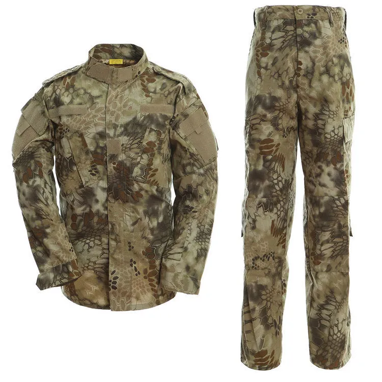 Sitka Jacket ACU Python CP Outdoor Camouflage Clothing Men's Military Fans Training Suit Camouflage Python Suit