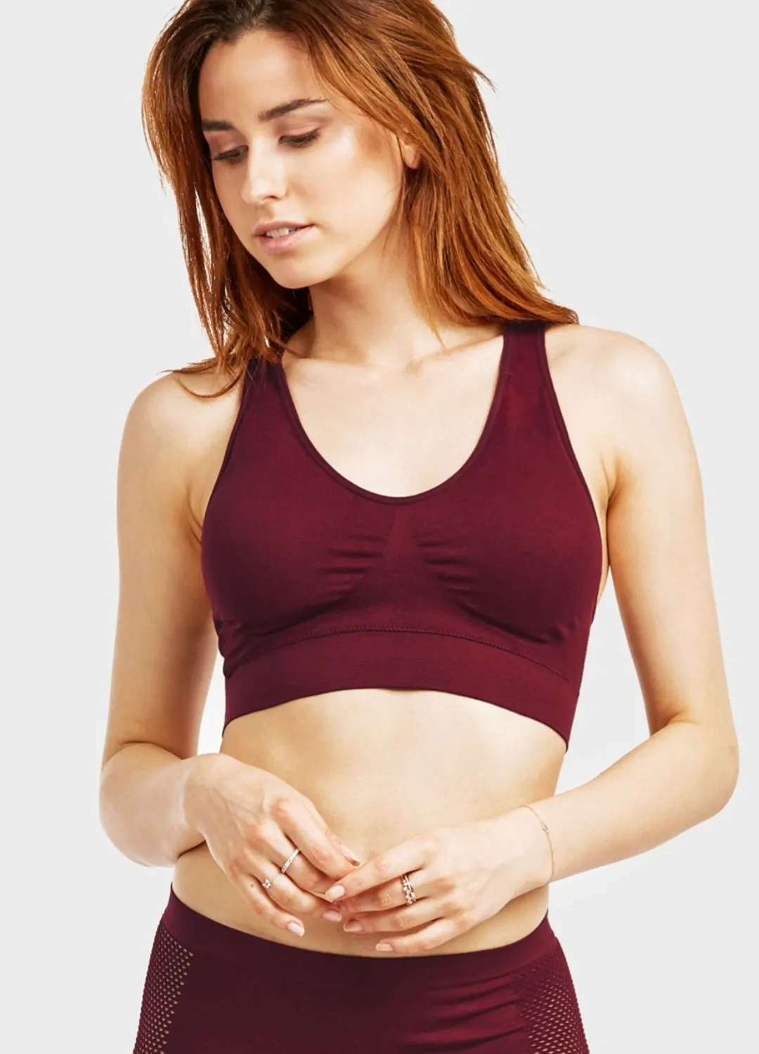 Small/Medium ladies razor back sports bra seamless