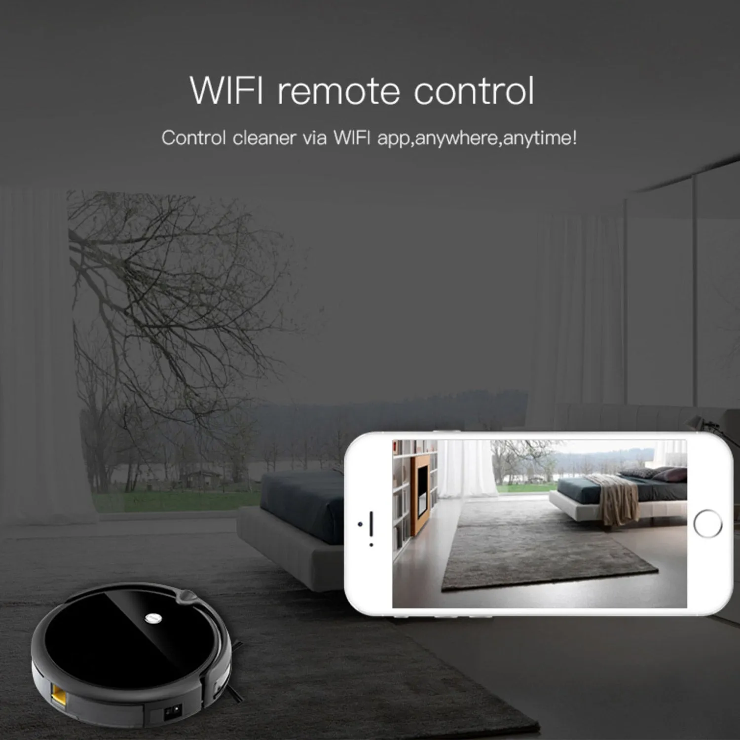 SmartView 2-Way HD Video Talk Robot Vacuum Cleaner & Mop with Dual Core Processor