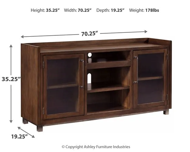 Starmore 70" TV Stand with Electric Fireplace