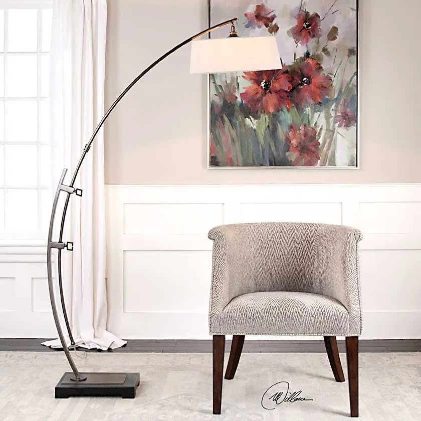 Steel Arc Floor Lamp