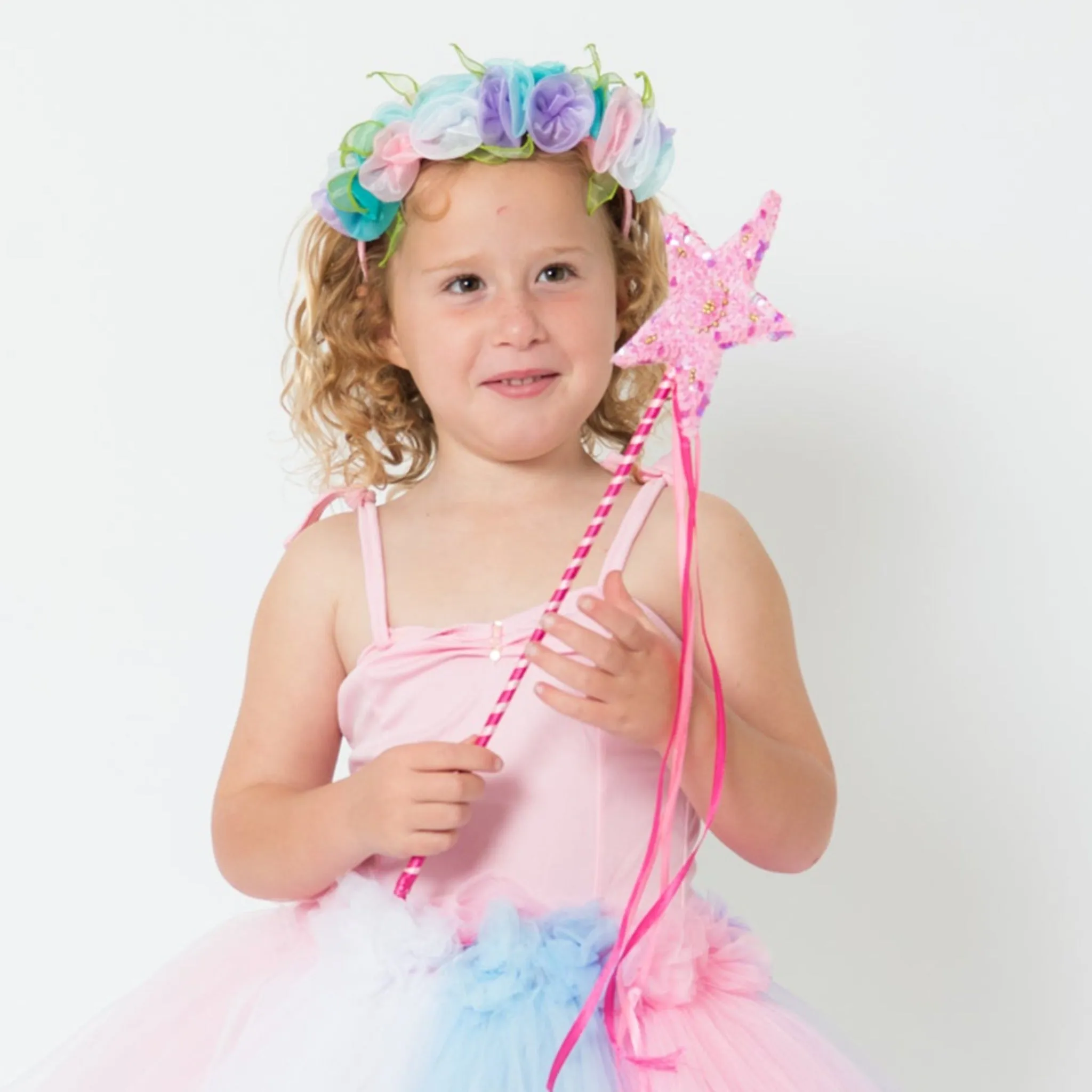 Super Star Wand - Pink, White or Light Blue