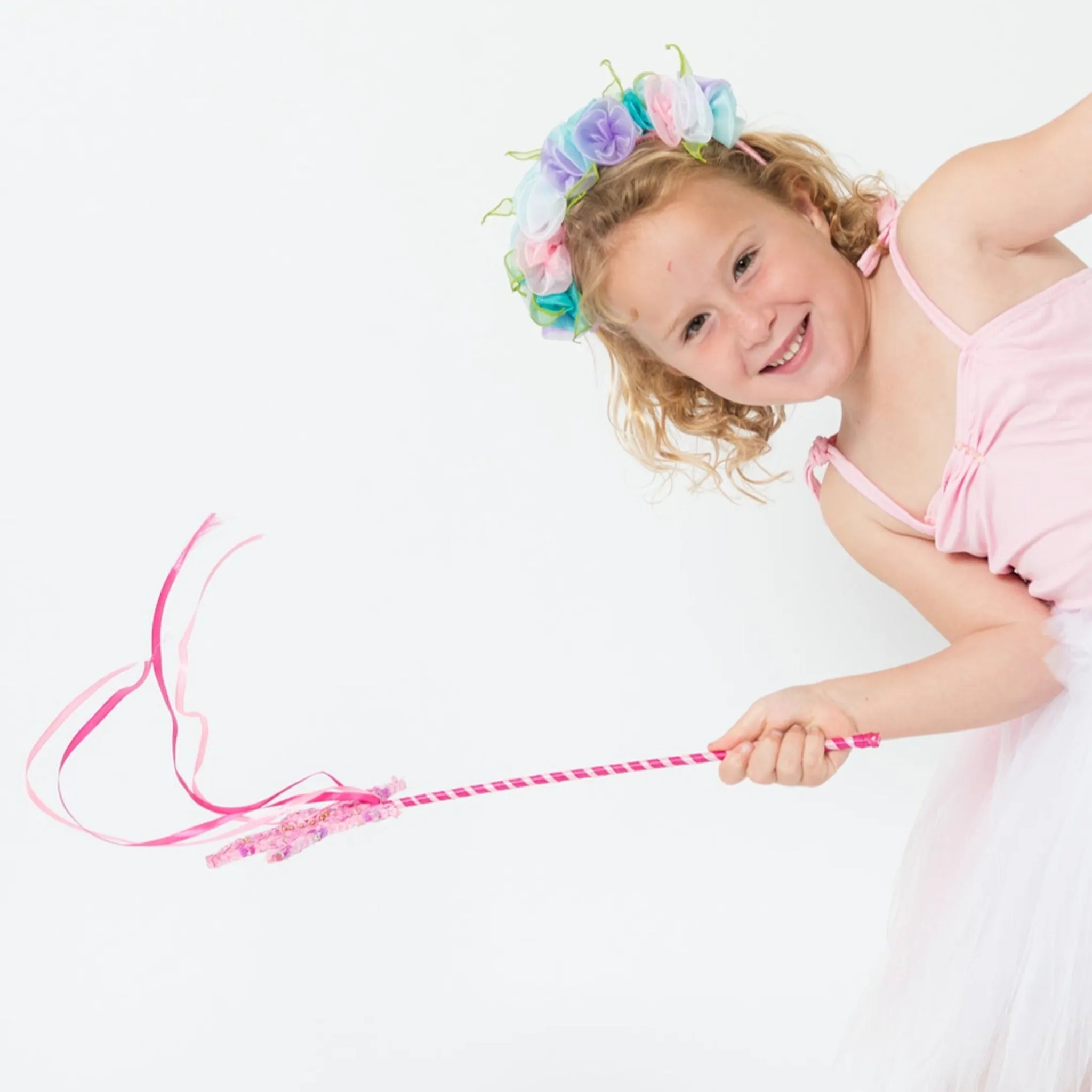 Super Star Wand - Pink, White or Light Blue