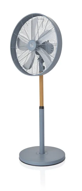 Swan 16 Inch Nordic Grey Stand Fan