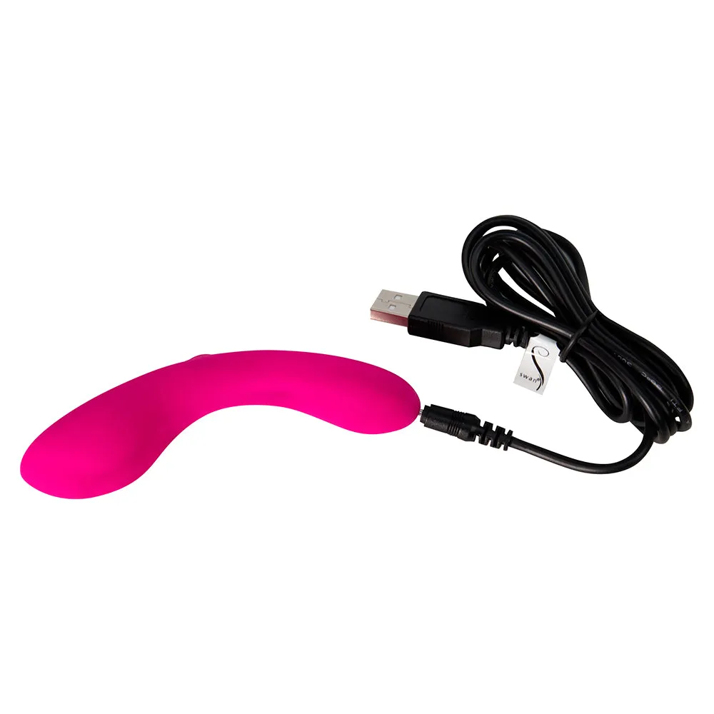 Swan Mini Massager Wand Pink