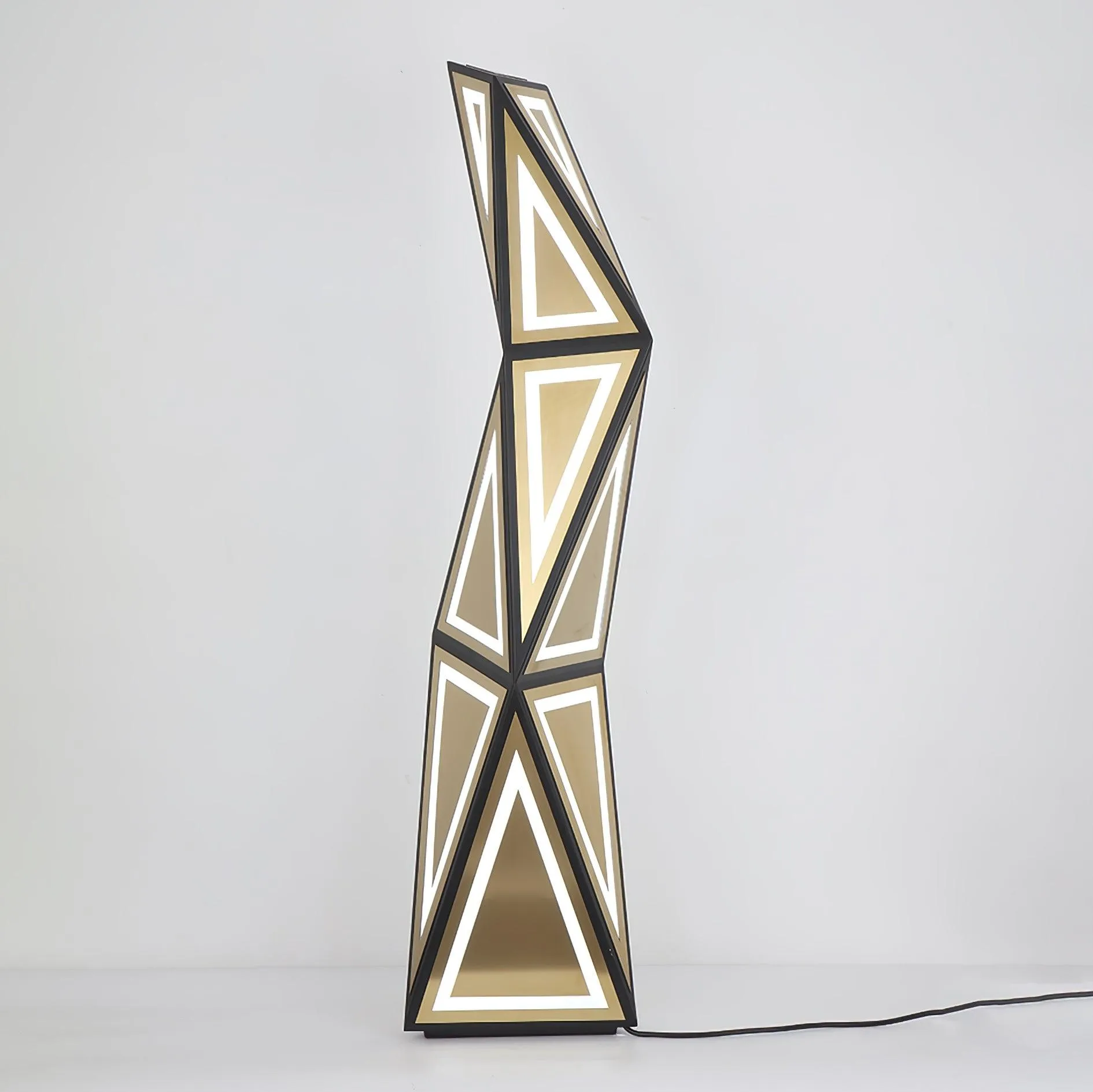 Tapered Cube Floor Lamp