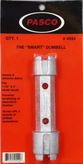 The Smart Dumbell Drain Wrench