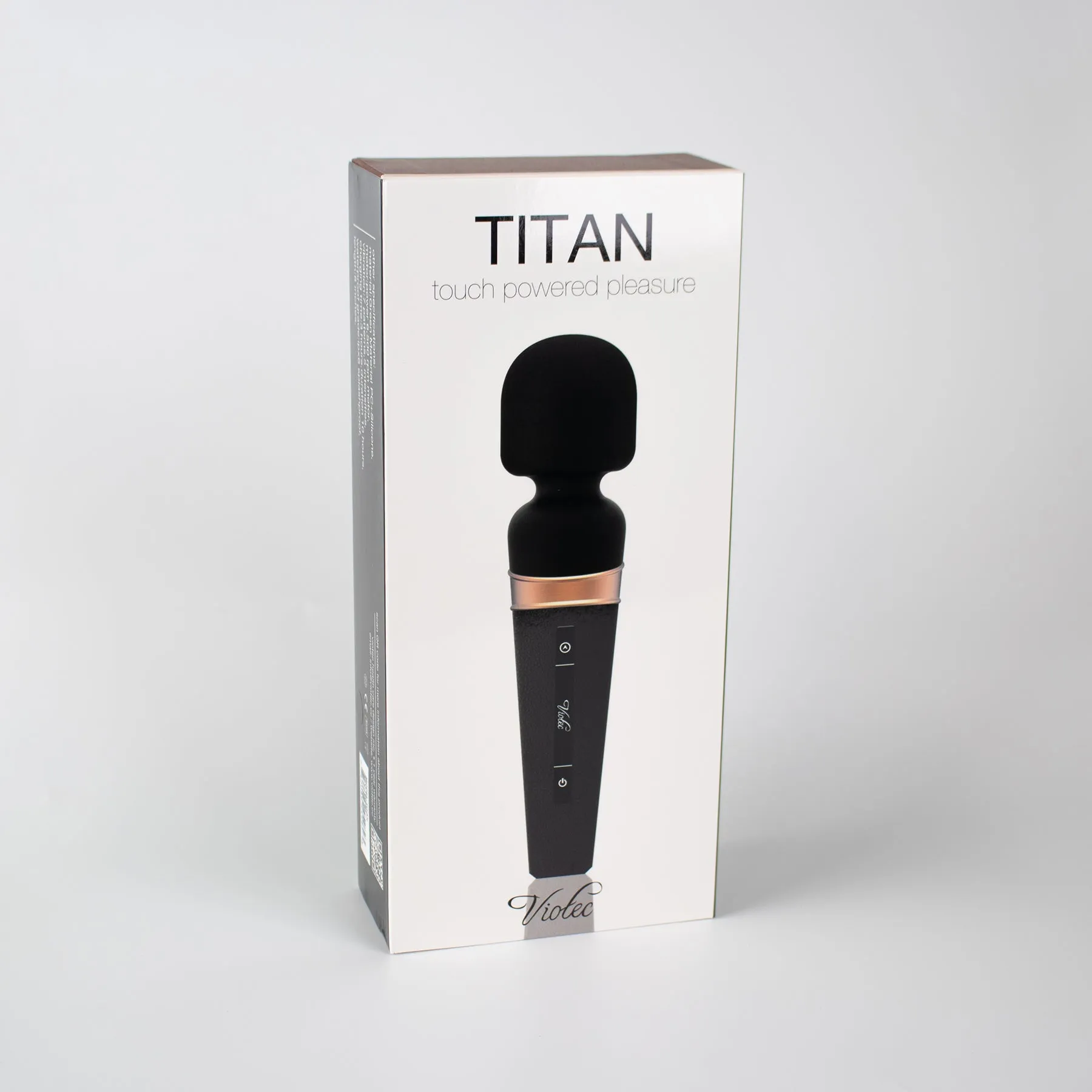 Titan Touch Panel Wand Massager Black