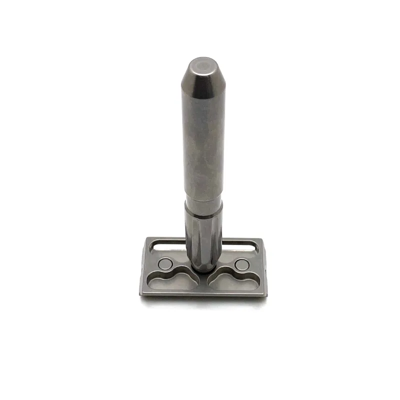 TRC - Stainless Steel Double Edge Safety Razor - Tumbled -