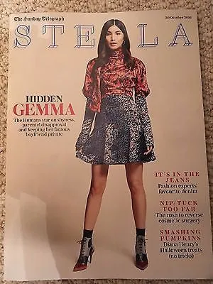 (UK) STELLA MAGAZINE OCTOBER 2016 Humans GEMMA CHAN PHOTO COVER INTERVIEW