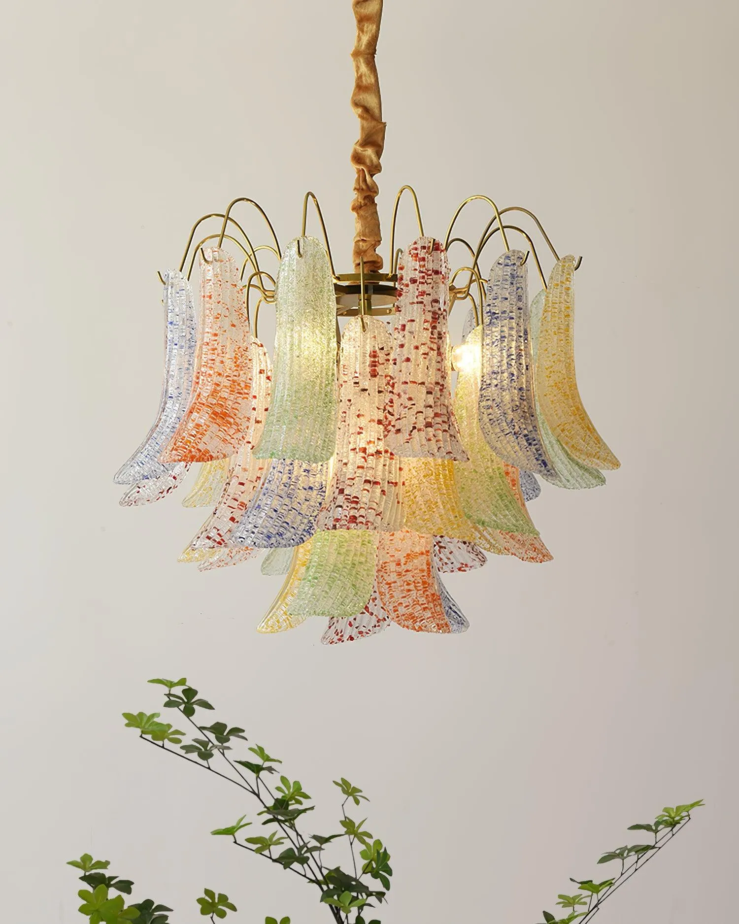 Venini Murano Glass Chandelier