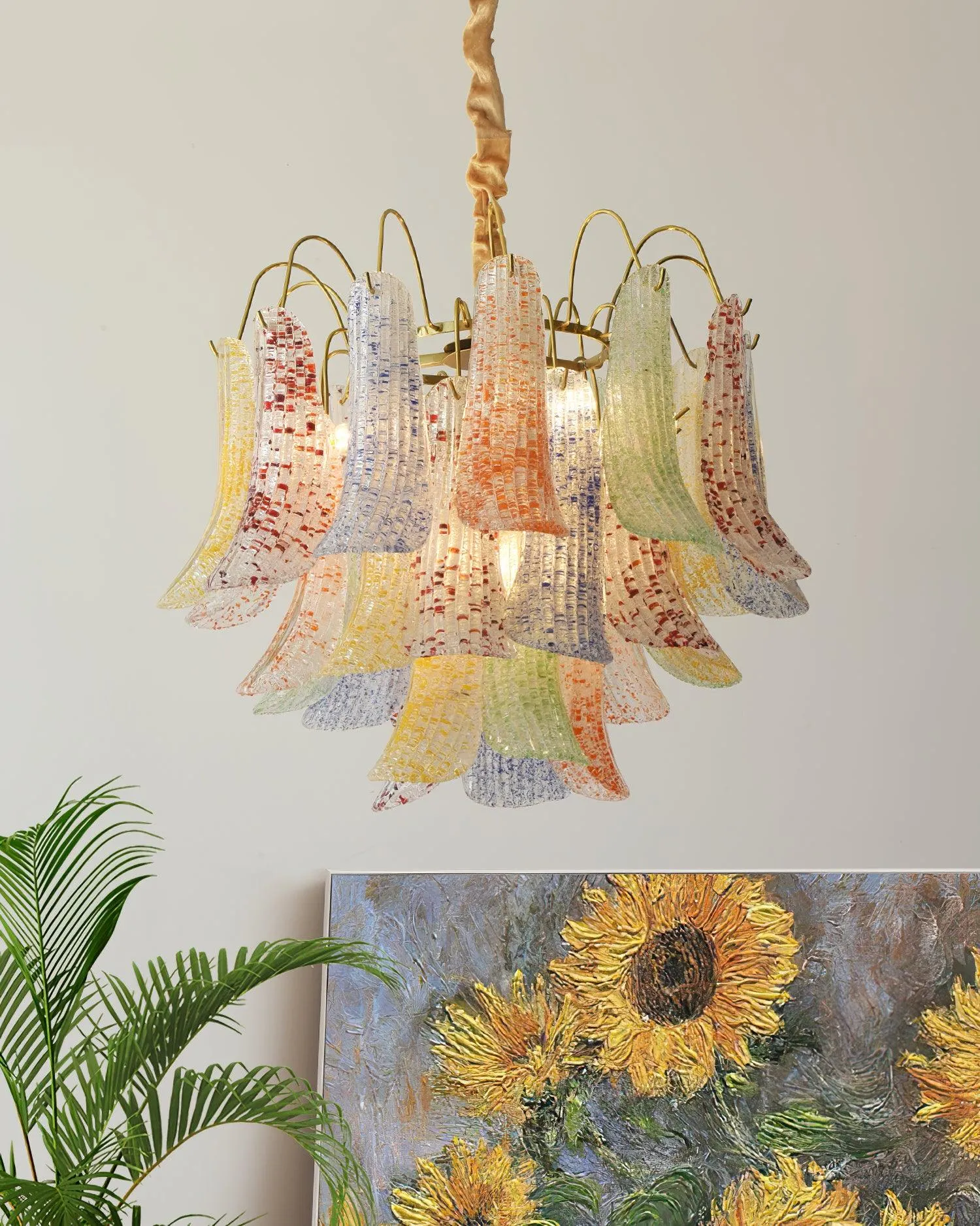 Venini Murano Glass Chandelier