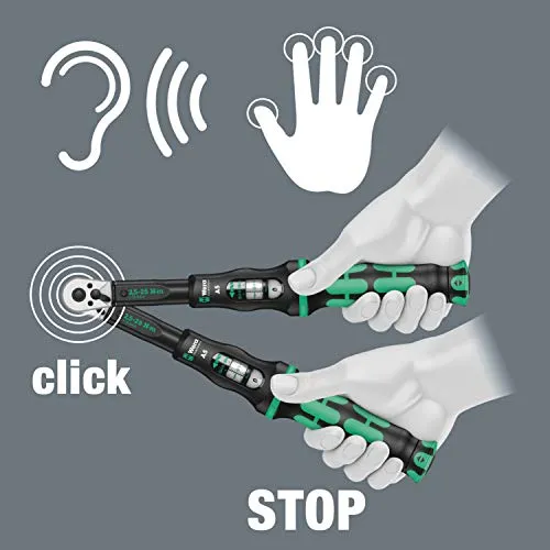 Wera Tools Click-Torque A5 Torque wrench Drive 2 5-25 Nm