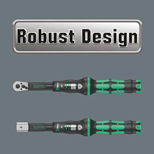 Wera Tools Click-Torque A5 Torque wrench Drive 2 5-25 Nm