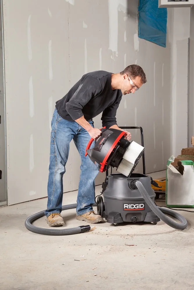 Wet/Dry Vacuum - Ridgid RV3410 14 Gallon Smart Pulse™ Portable 50373