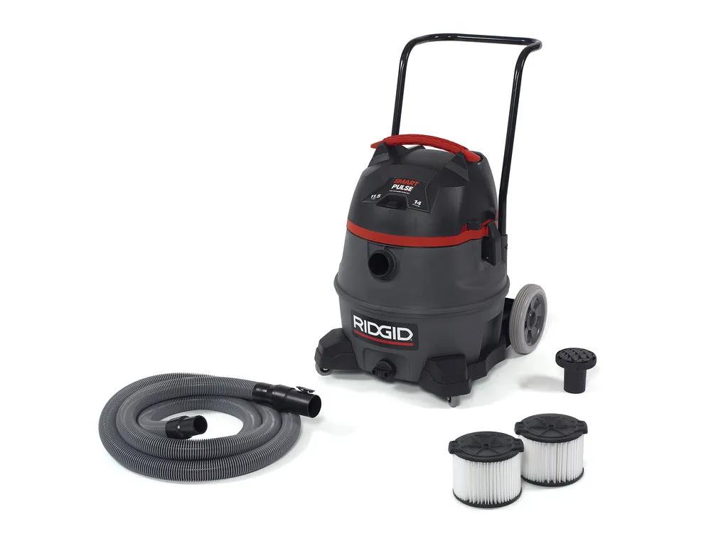 Wet/Dry Vacuum - Ridgid RV3410 14 Gallon Smart Pulse™ Portable 50373