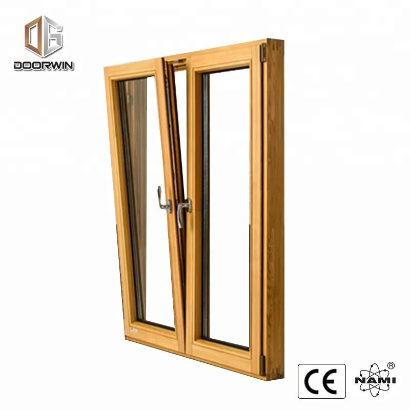 Windows aluminium wood window fans for casement used sunroomby Doorwin on Alibaba