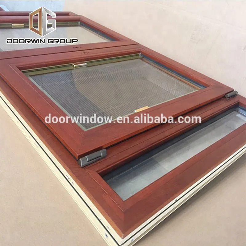 Windows aluminium wood window fans for casement used sunroomby Doorwin on Alibaba