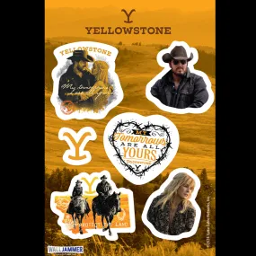 Yellowstone Rip & Beth Wall Stickers