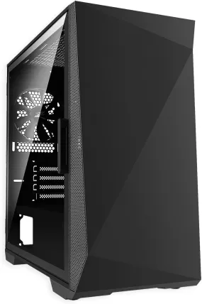 Zalman Z1 Iceberg mATX Mini-Tower PC Case 3 x Fans Pre-installed - Black